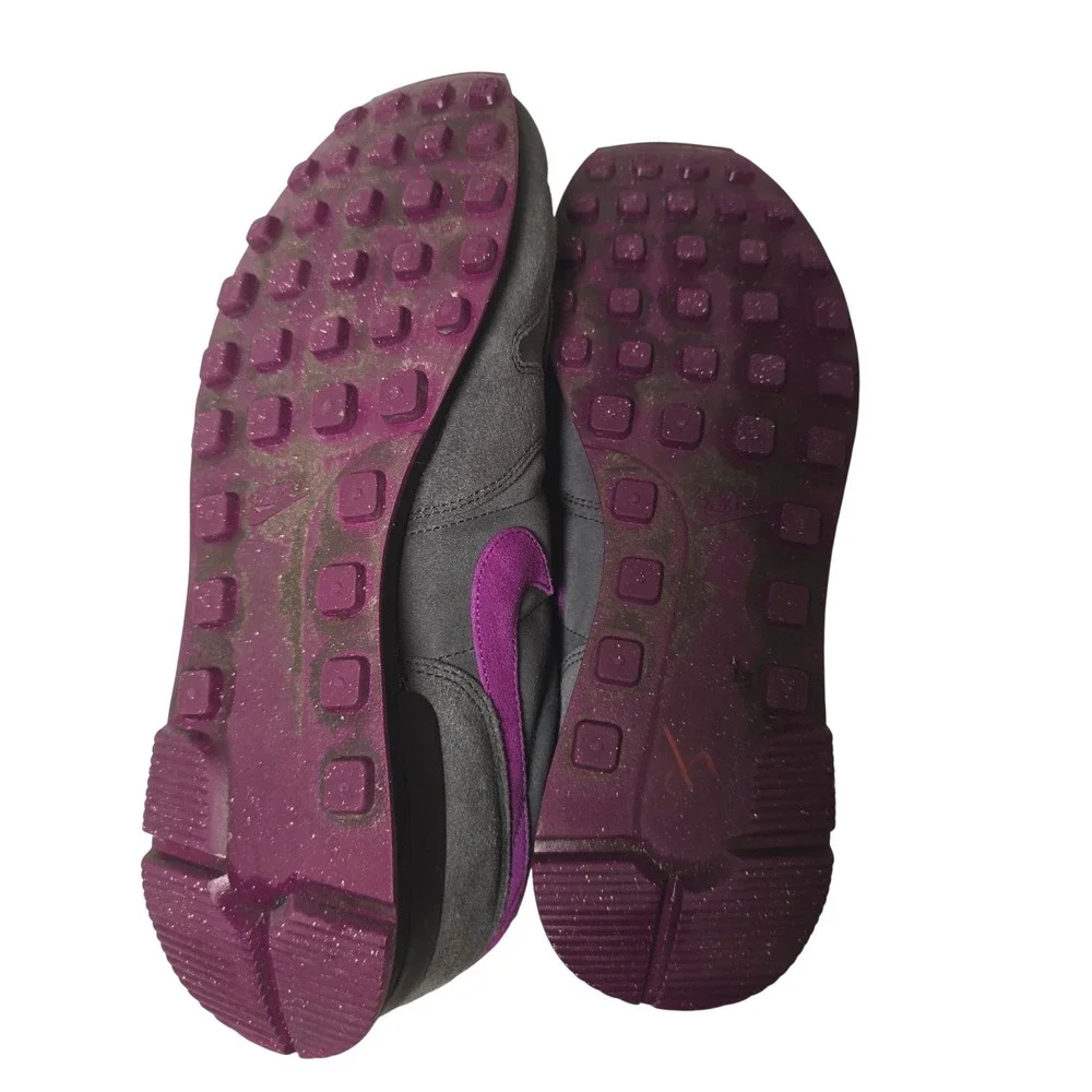 Nike Internationalist Running Shoes Men's 11.5 Grey Purple Suede CW7635-991